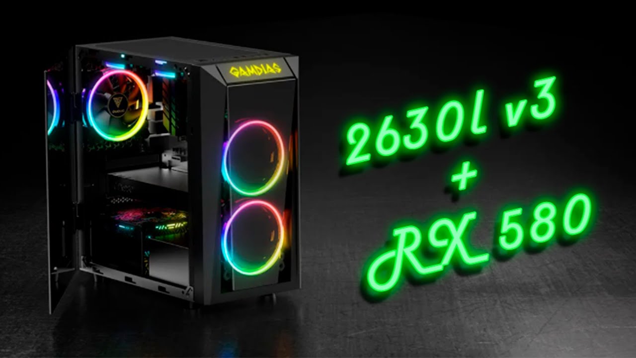 МОЙ ПК 2630l v3 + RX 580 Тест в популярных играх