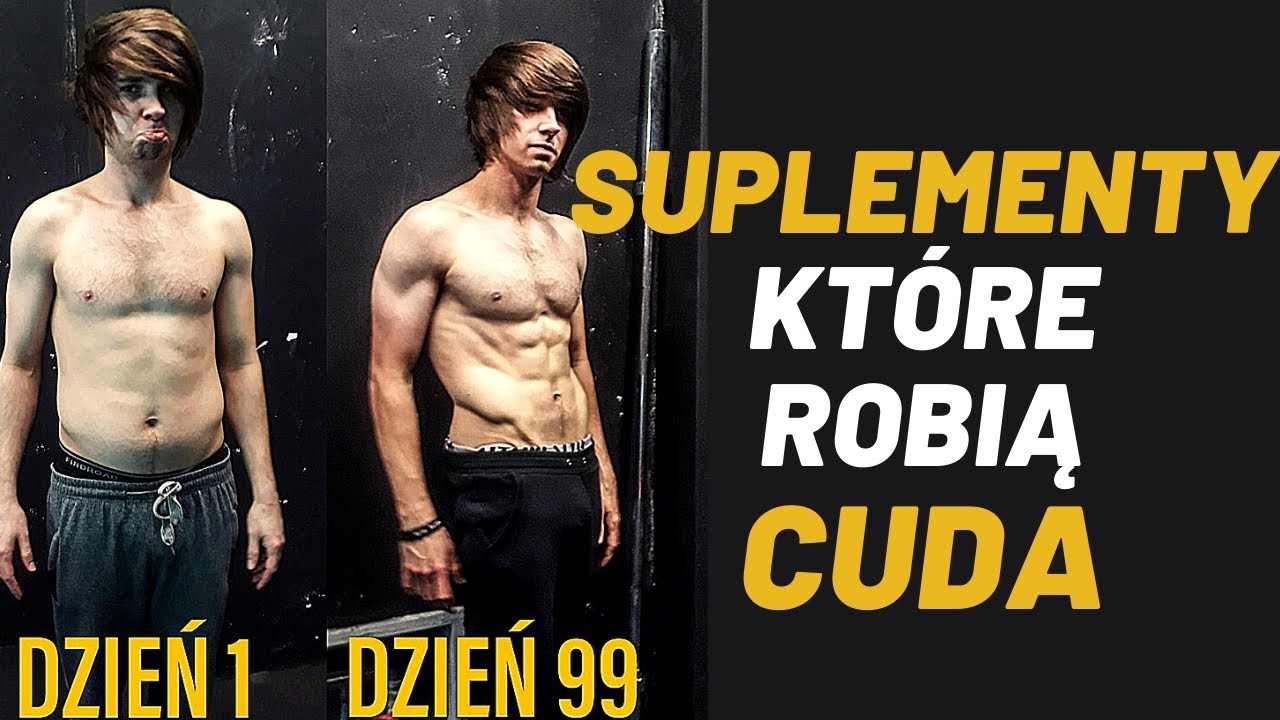 5 suplementów na SPALANIE TŁUSZCZU I BUDOWĘ MIĘŚNI które naprawdę działają
