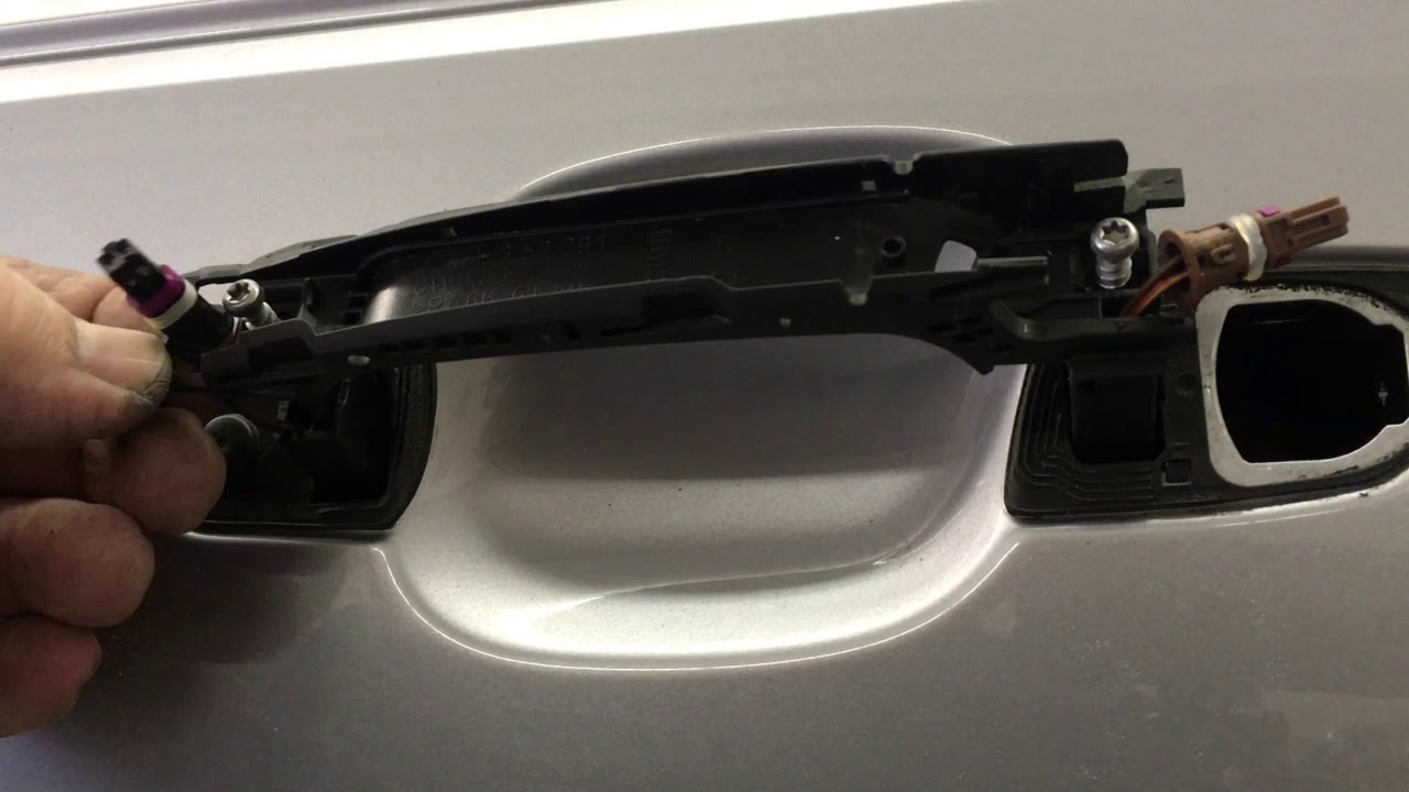 Audi Quattro 2016 and later driver side door handle remove and reinstall.