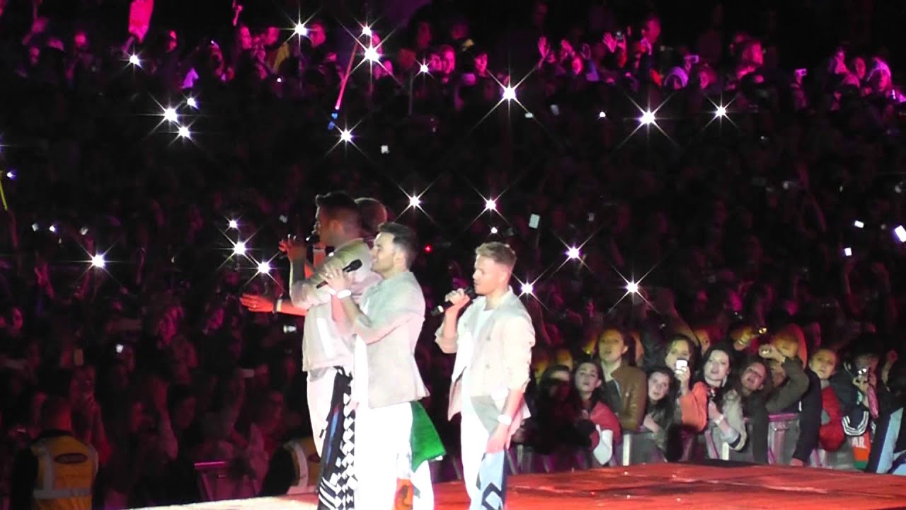 Westlife You Raise Me Up at Croke Park on 23rd Jun.2012