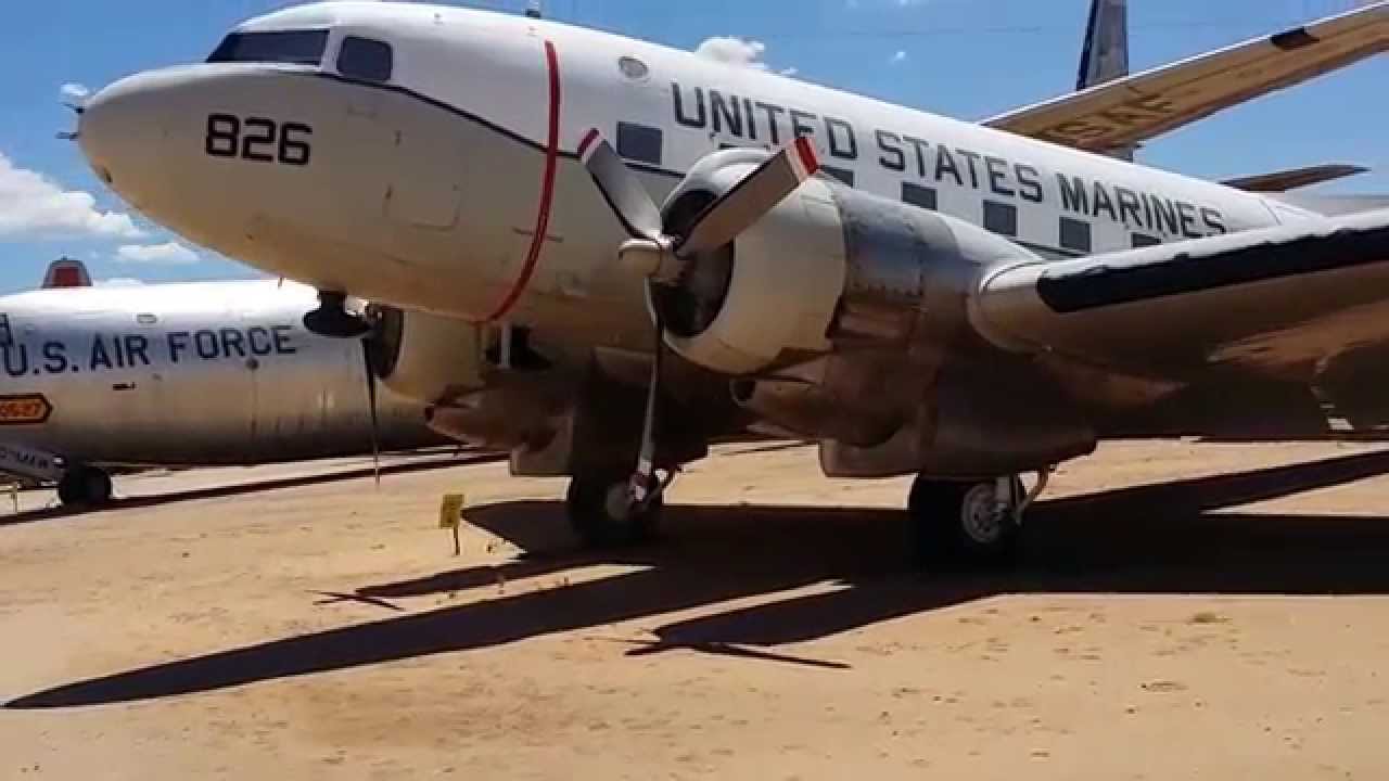 Pima Air & Space Museum US Marines Douglas C-117 Skytrain