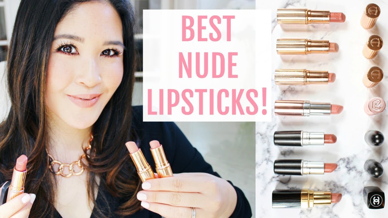 Best NUDE Lipsticks - Drugstore & High End + Swatches| Sam Loves
