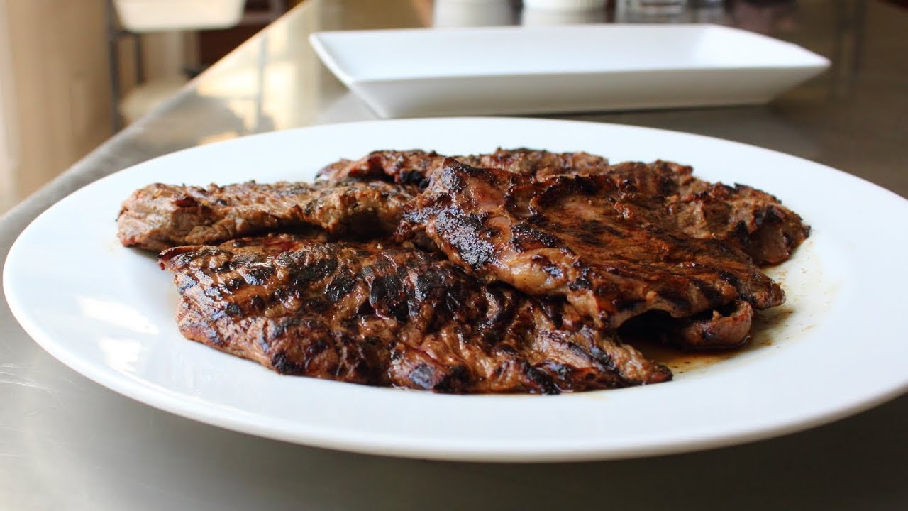 Grilled Flap Meat - Asian-Style Meat Salad with Grilled Flap Steak