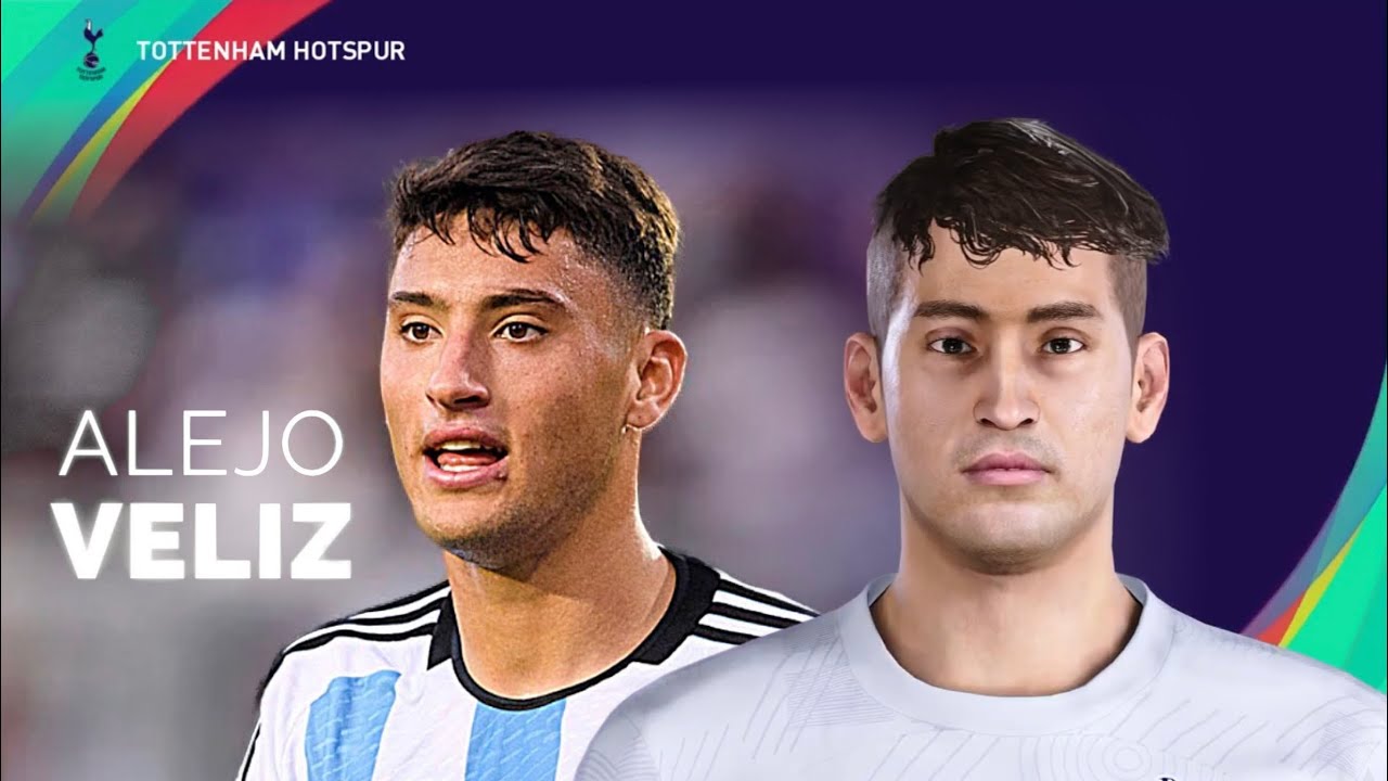 A. Veliz ( ALEJO VÉLIZ ) | PES2021 Face & Stats | Tottenham Hotspur