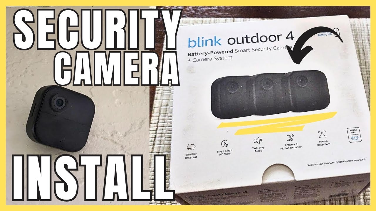 Установка наружной камеры Blink Camera 4 стала проще