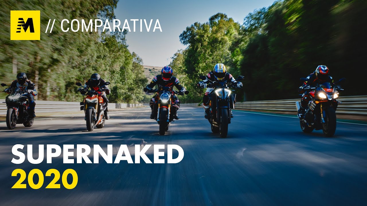 Aprilia TuonoV4vsDucati StreetfighterV4vsKawasakiZ-H2vsKTMSuperDukevsMVAgusta Brutale [english sub.]