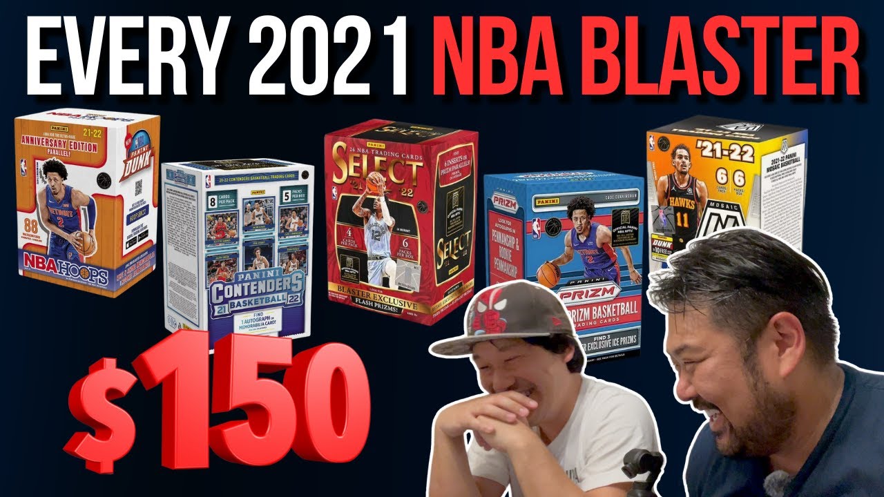 Getting Smoked on Every 2021 Panini NBA Basketball Blaster (Over $150)