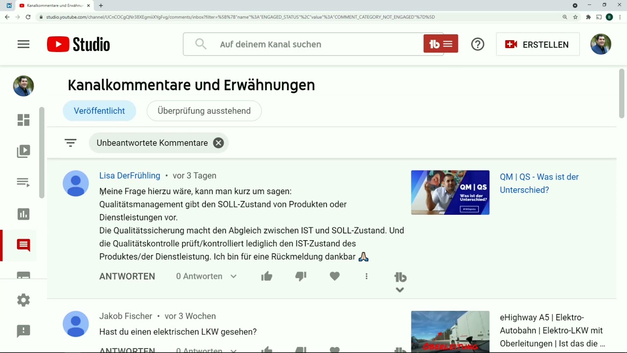 Qualit&auml;tsmanagement vs. Qualit&auml;tssicherung vs. Qualit&auml;tskontrolle