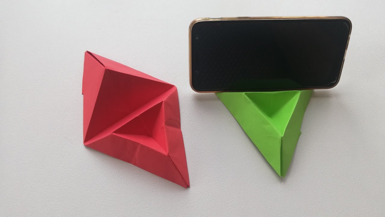 Origami soporte del teléfono - Origami Phone stand