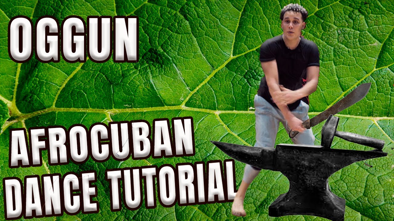 OGGUN ✅ // AFRO CUBAN DANCE TUTORIAL // APRENDE A BAILAR PARA OGGUN // PASO BASICO DE OGGUN✅