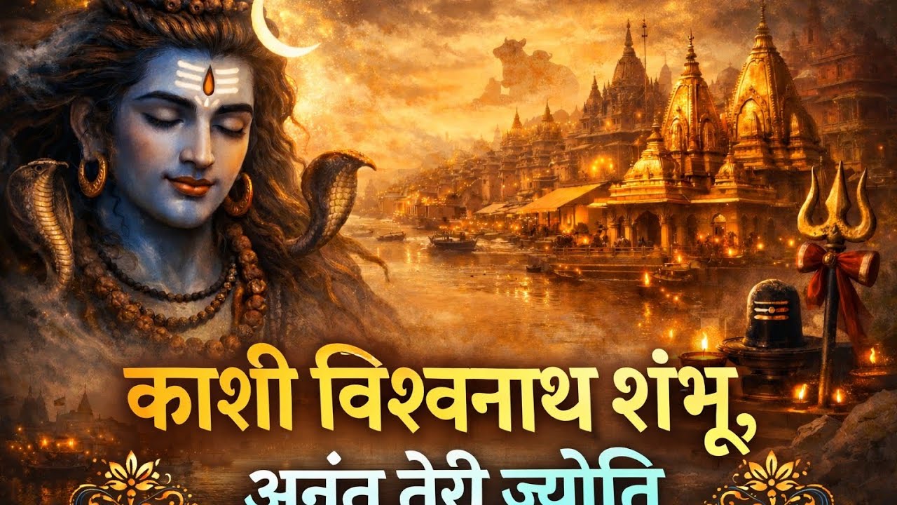 📿 काशी विश्वनाथ शंभू | अनंत तेरी ज्योति | सभी संकट दूर कर मंगल करने वाला शिव भजन | 