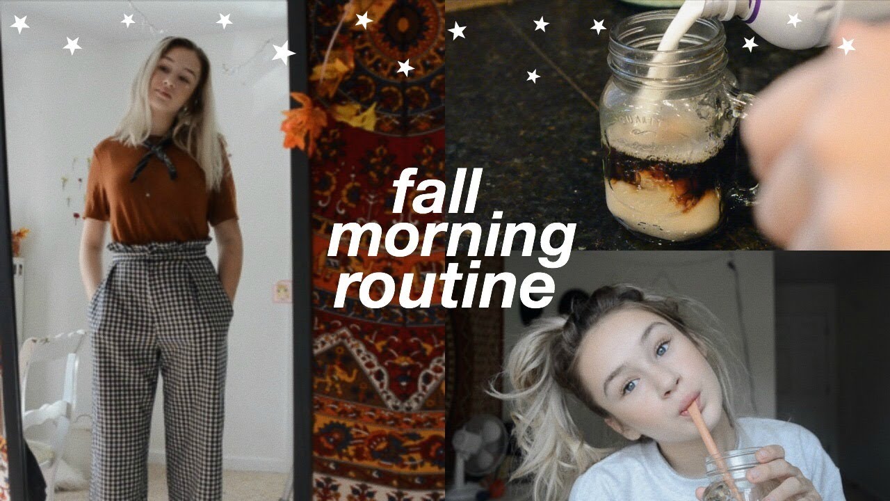 school morning routine: fall 2017