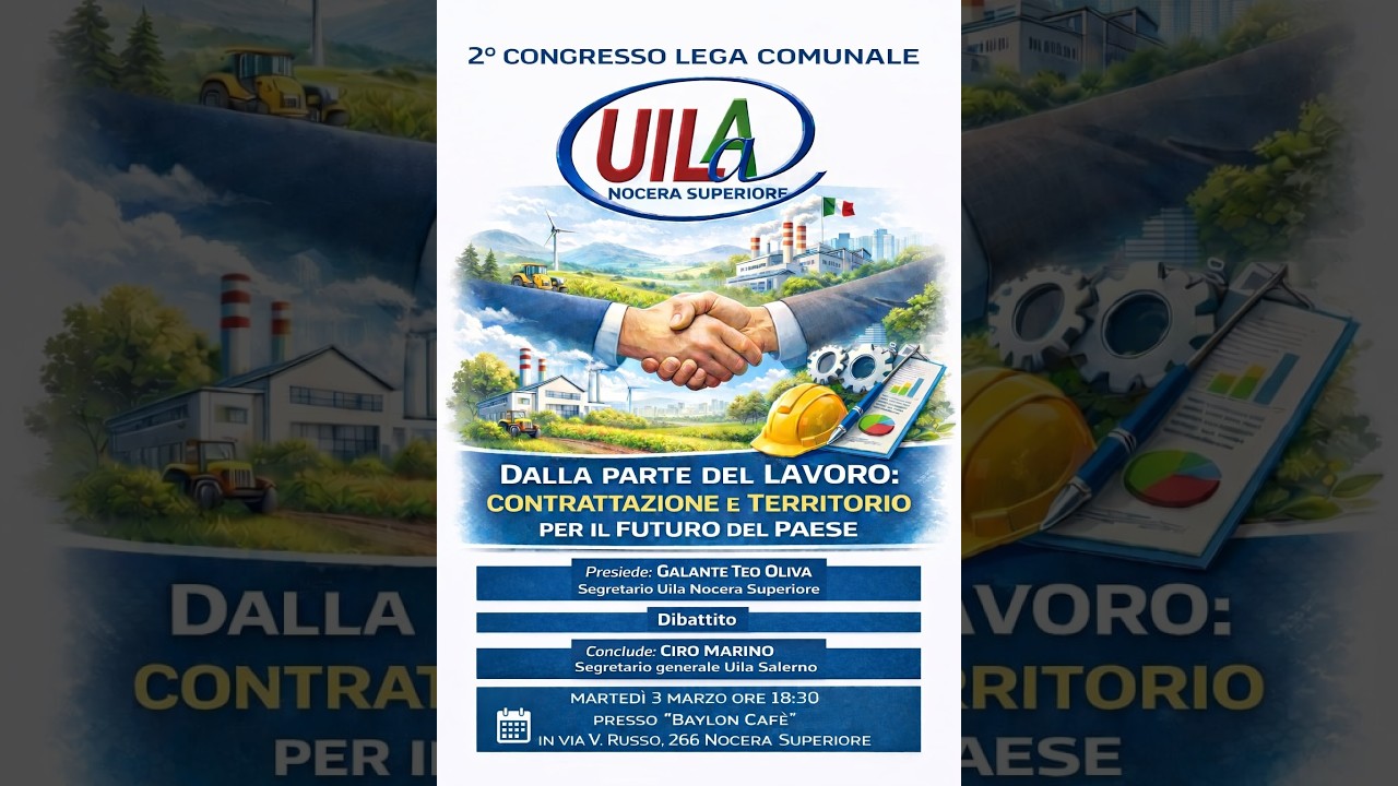 2° Congresso Lega Comunale UILA - Nocera Superiore - Interviste