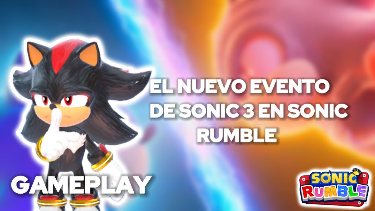 ✨El nuevo evento de Sonic 3 en Sonic Rumble GAMEPLAY✨