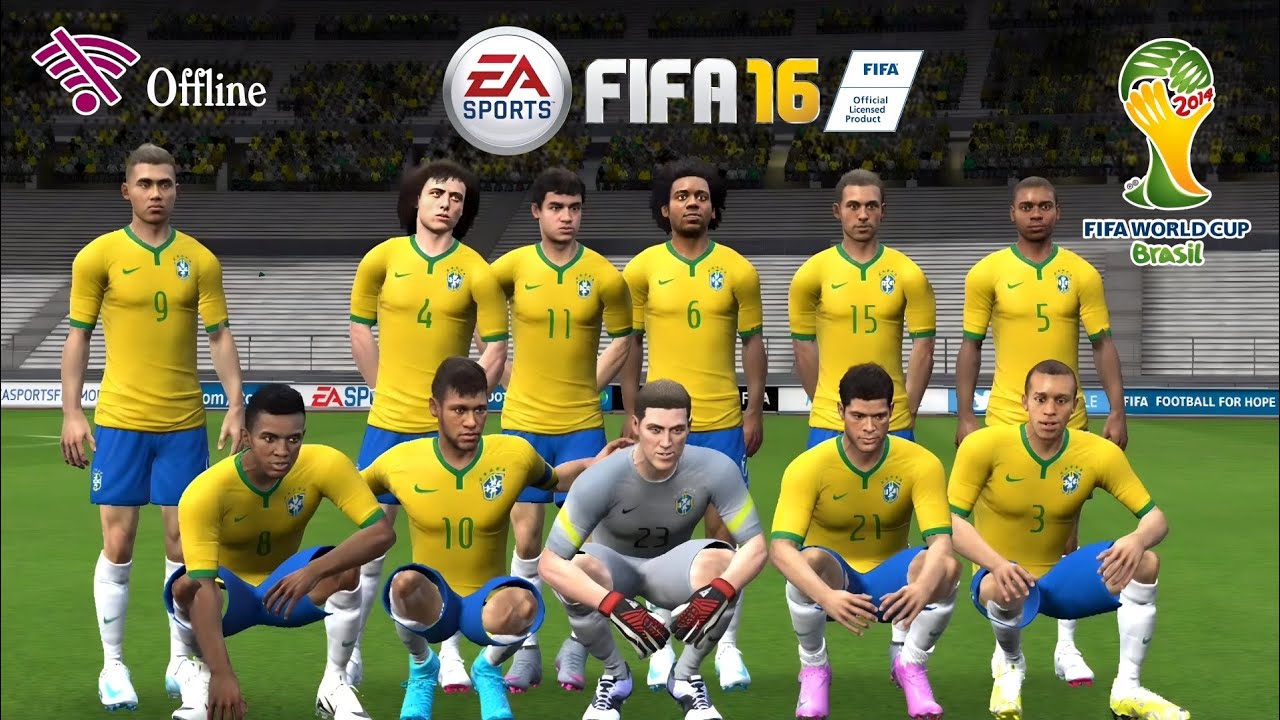 Обновление FIFA 16. Чемпионат мира по футболу FIFA 2014 в Бразилии. Android (офлайн).