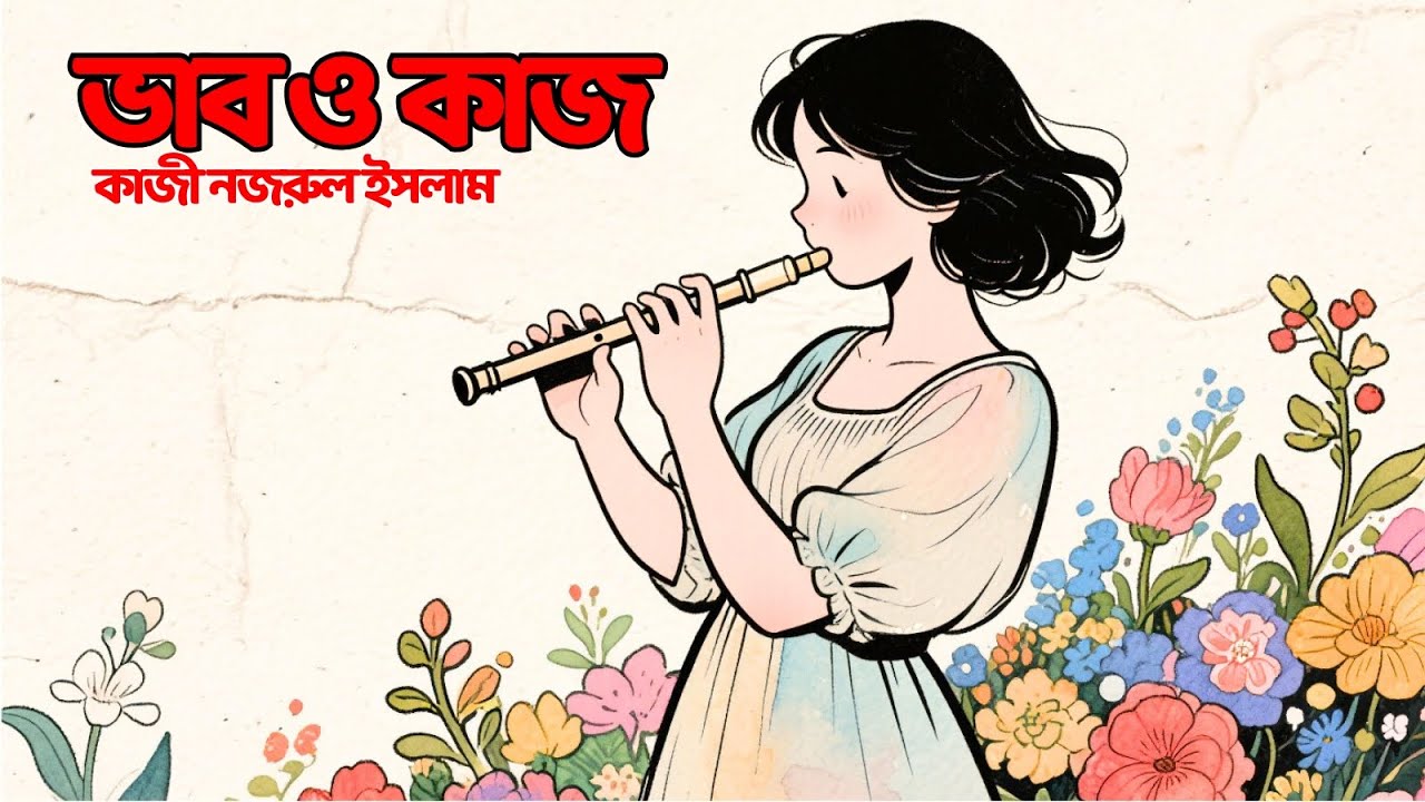 ভাব ও কাজ - কাজী নজরুল ইসলাম | প্রবন্ধ সংক্ষেপ ও মূলভাব | Class 8 Bangla