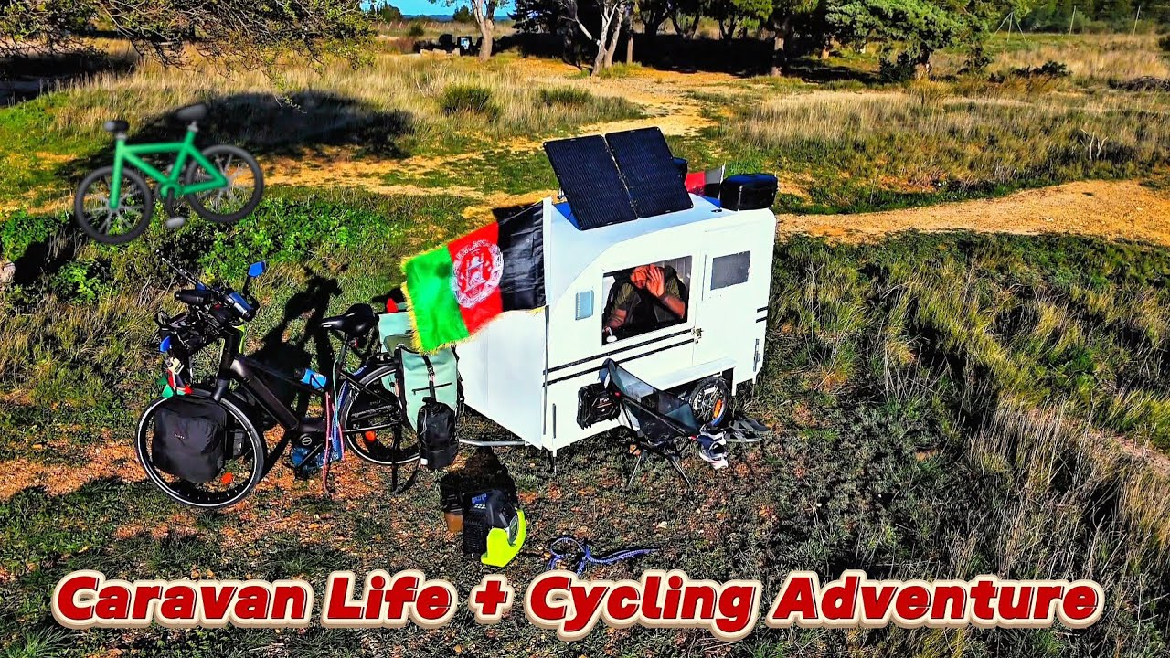 Caravan Life + Cycling Adventure 🚐🚲