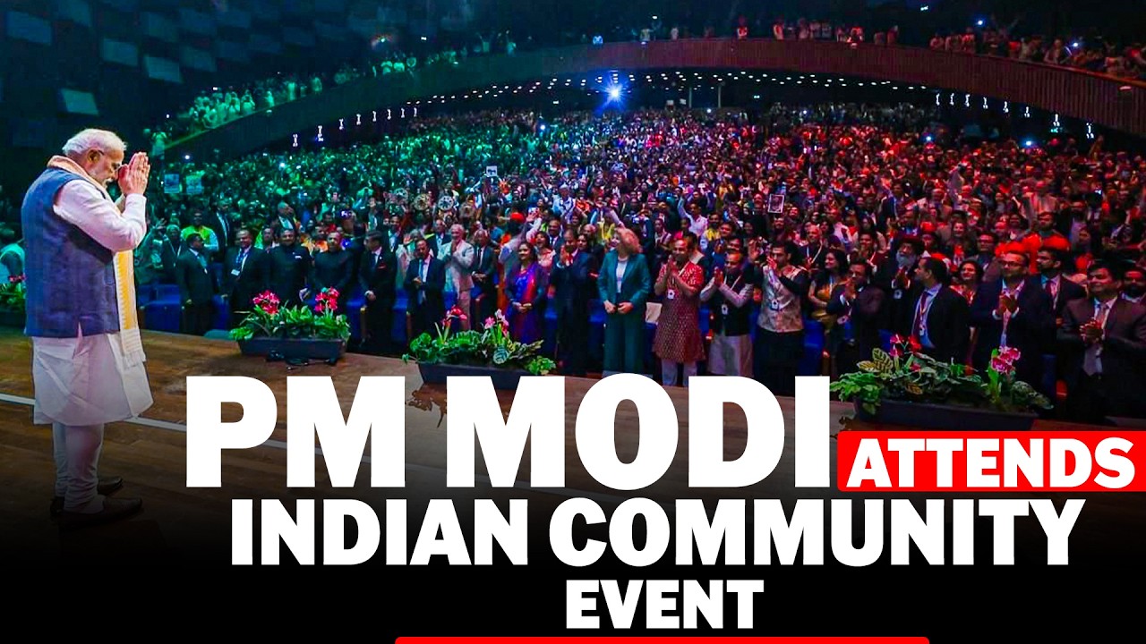 LIVE: PM Modi, Australian PM Albanese participate in community event in Melbourne, Australia | India