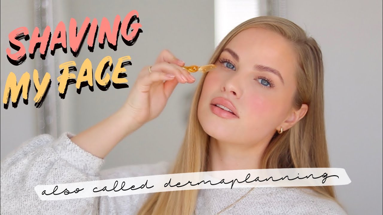 DERMAPLANNING: Why I shave my face, How I do it & Answering all your Questions | Jessica van Heerden