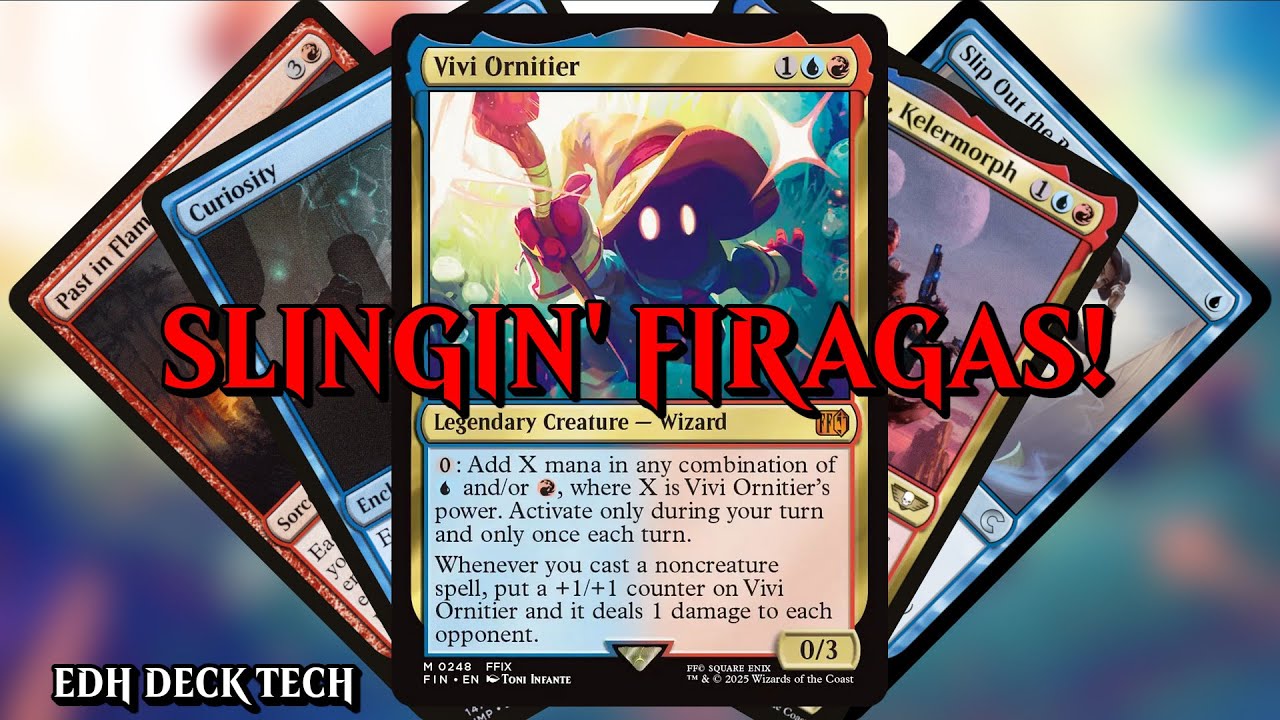 Колода командира Виви Орнитье | Технология колоды MTG EDH (Final Fantasy) | SLINGIN' FIRAGAS!