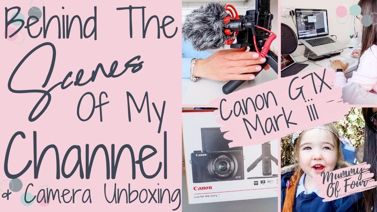 BEHIND THE SCENES OF MY YOUTUBE VIDEOS | UNBOXING CANON G7X MARK iii VLOGGER KIT & ACCESSORIES