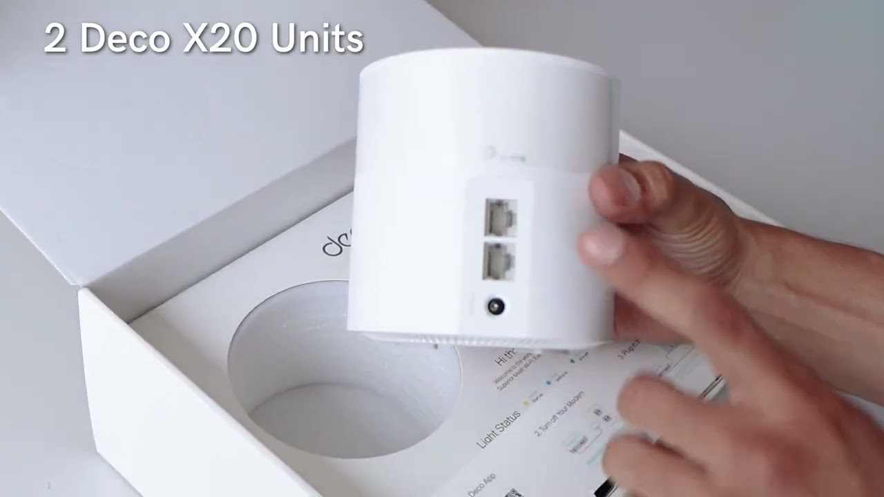 Unboxing Deco AX1800 Tp-Link