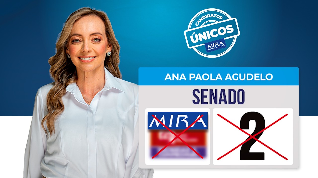 VOTA ASÍ POR ANA PAOLA AGUDELO AL SENADO 2