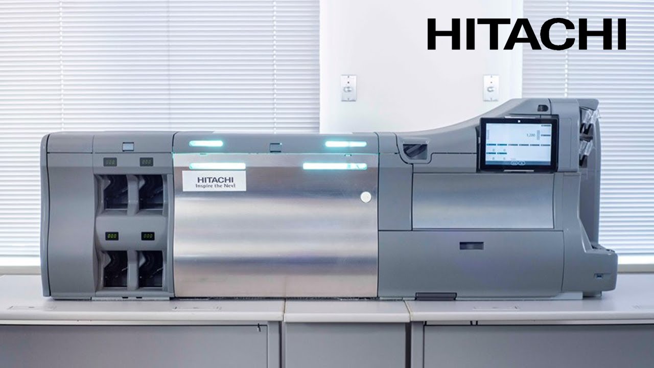 Development of high-speed currency disinfector - Hitachi