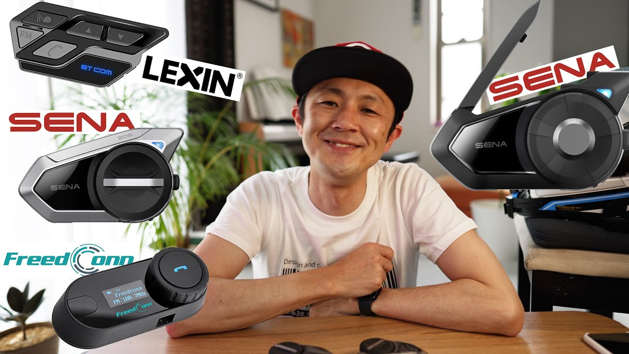 Intercomunicadores para MOTO (REVIEW) SENA 50S, 30K, FreedConn TCOM-SC e Lexim ET-COM | Ep.103