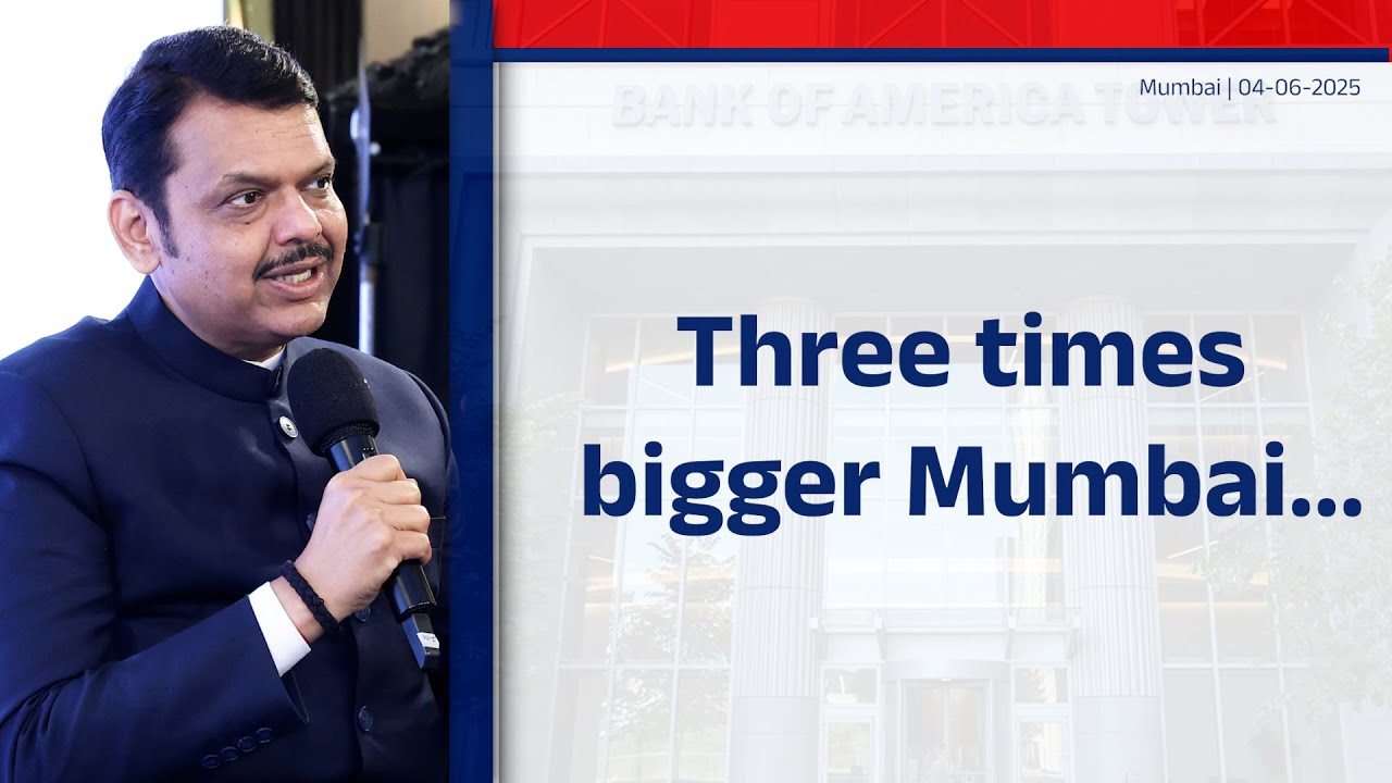Third Mumbai &ndash; The Future of Urban Expansion & Global Investment | CM Devendra Fadnavis Interview