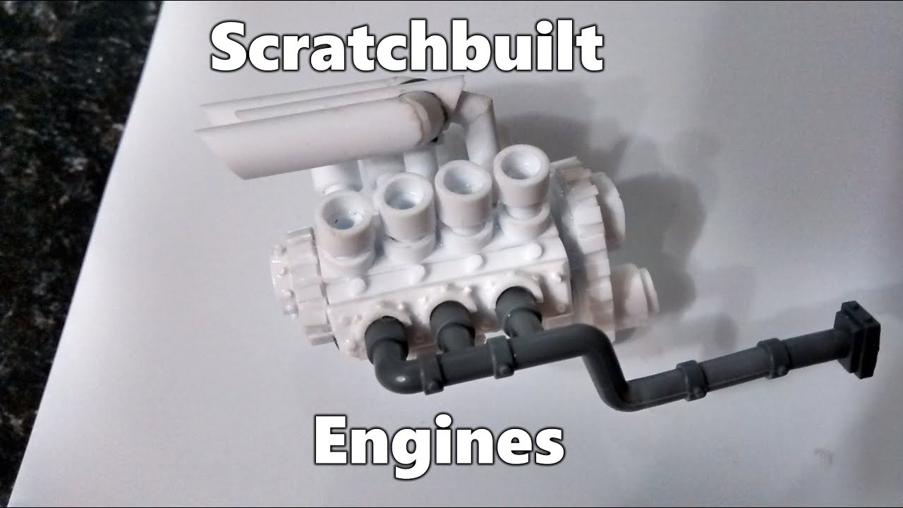 Scratch Built Plasticard Engines