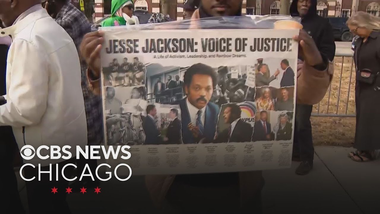 Hundreds line up for procession in memory of Rev. Jesse Jackson
