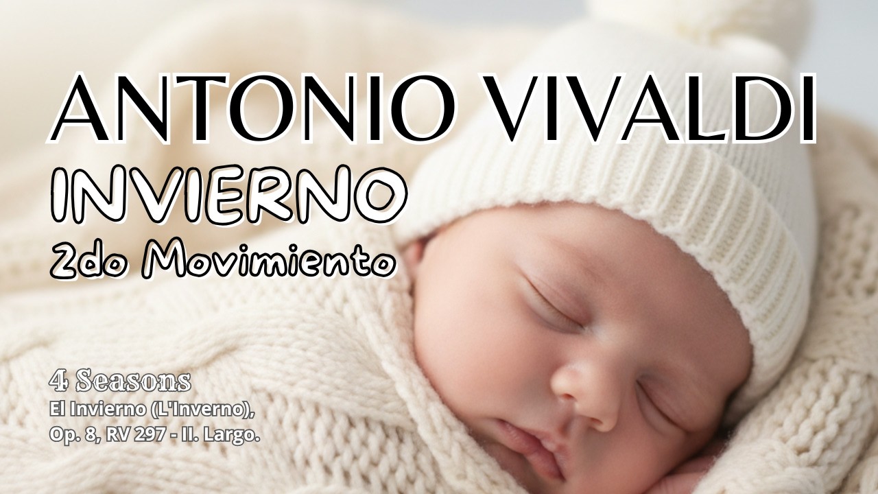 Antonio Vivaldi - Invierno: 2do Movimiento | 16 Minutos de Paz y Calma (Las Cuatro Estaciones)