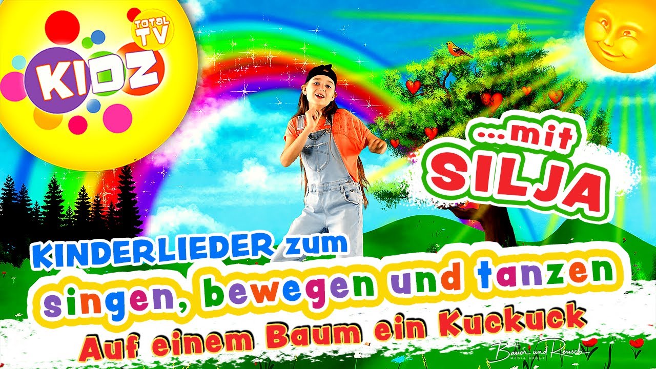 Kinderlieder - Auf einem Baum ein Kuckuck  - Bewegungslieder