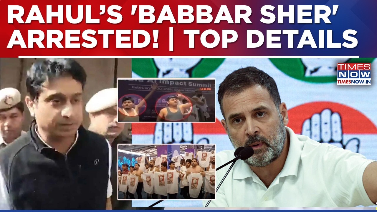 Shirtless Protest: Youth Congress Chief Uday Nabbed, Top Details Of Rahul's 'Babbar Sher's Arrest