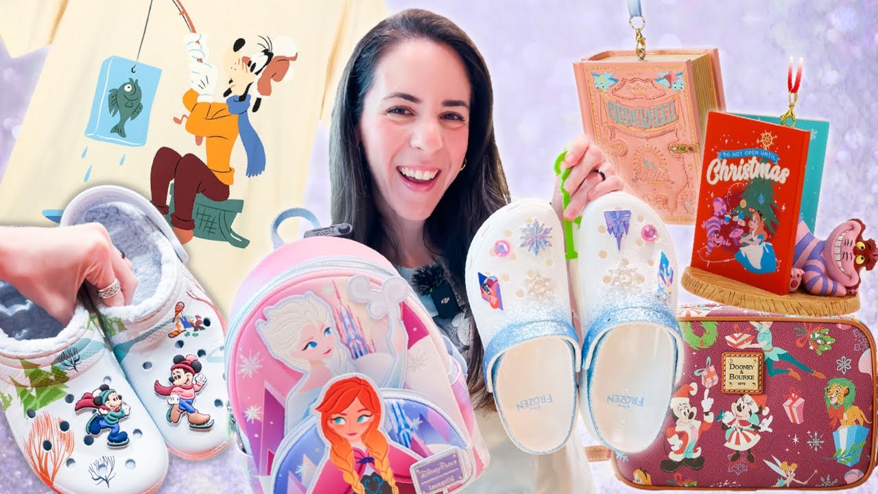 NEW CHRISTMAS & FROZEN MERCH at WALT DISNEY WORLD! | Disney Springs | Disney Parks