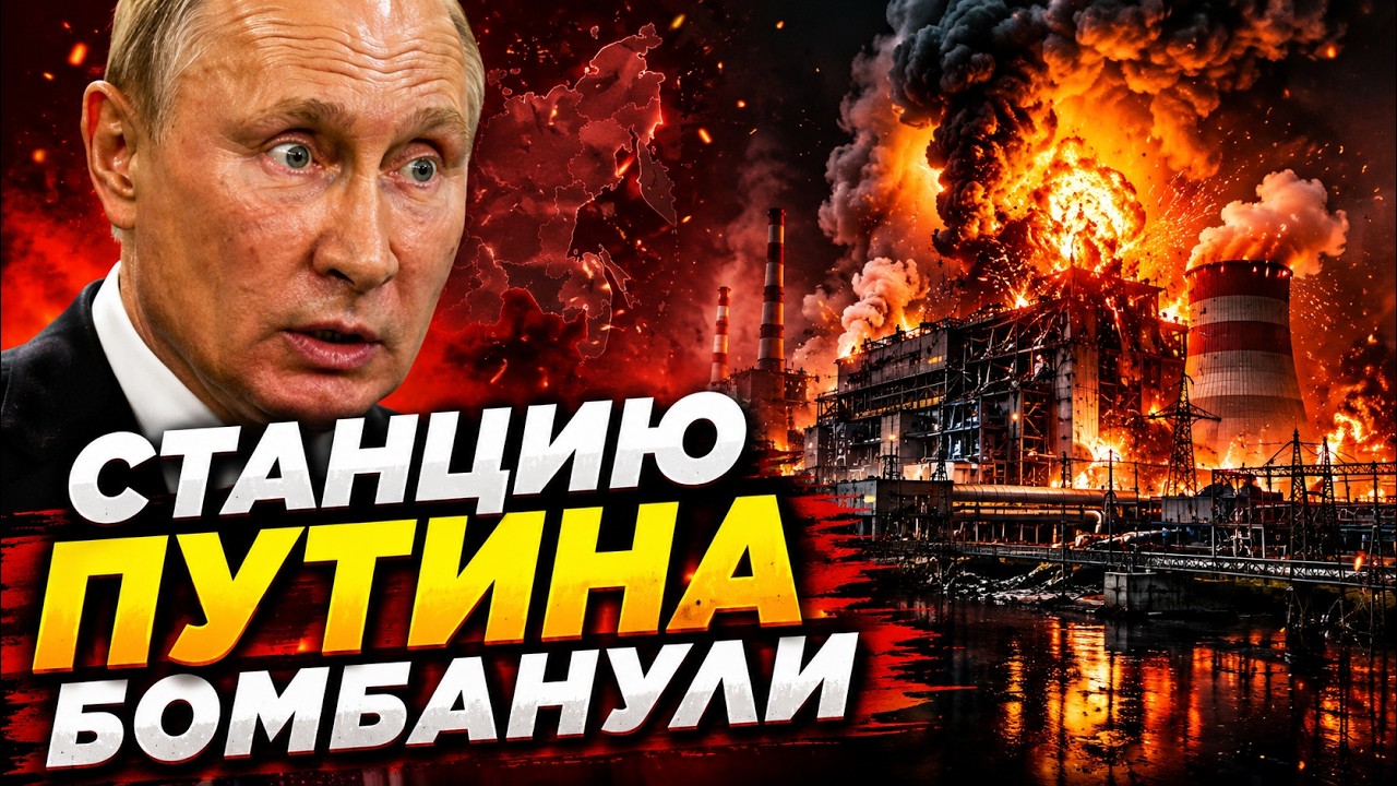 ⚡️ЭКСТРЕННО! ВСУ БОМБАНУЛИ СТАНЦИЮ Путина. В России ВЗРЫВЫ и ПОЖАРЫ. Начинается КАТАСТРОФА