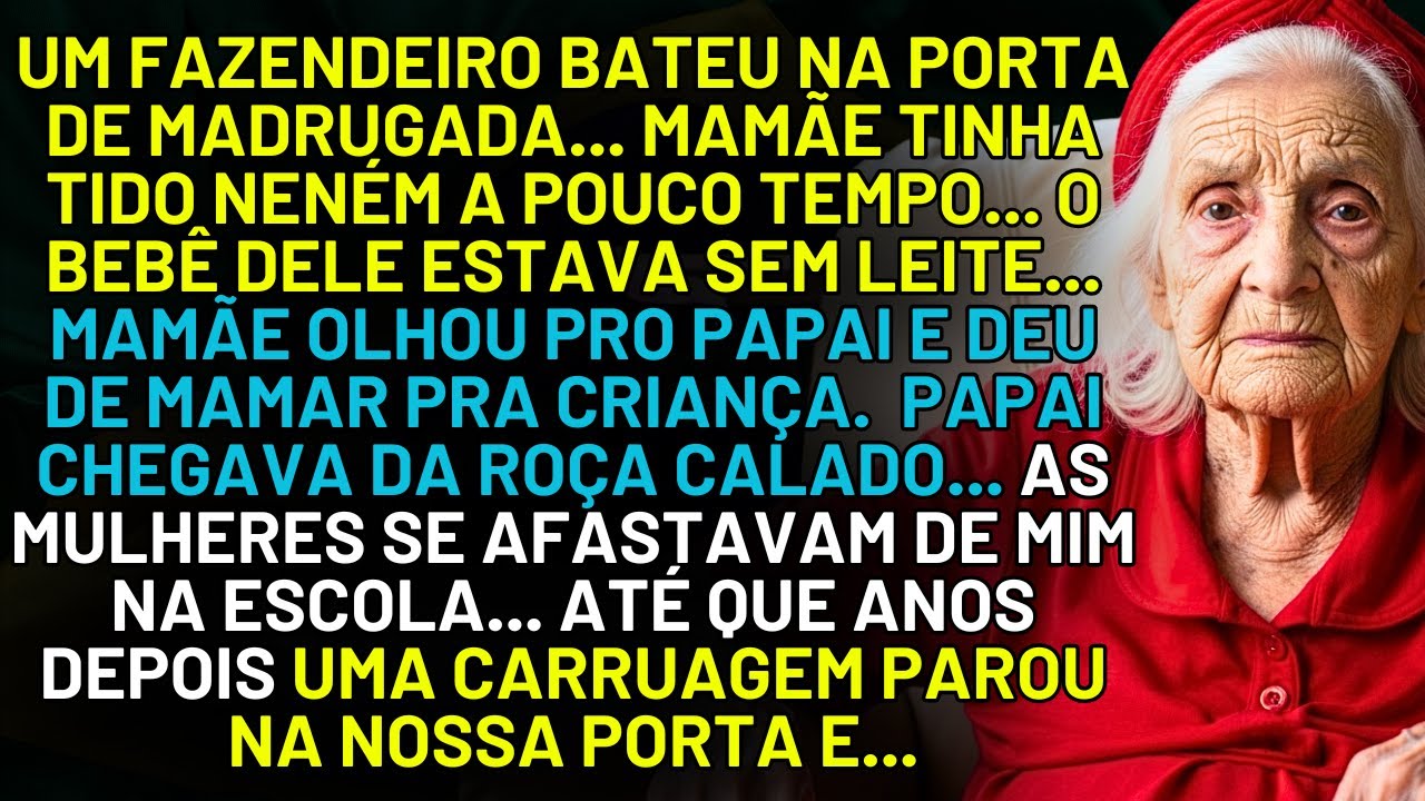 HISTÓRIA REAL DESTA AVÓ 👵💔 MAMÃE AMAMENTOU O BEBÊ DO FAZENDEIRO... O POVO VIROU AS COSTAS... ATÉ QUE