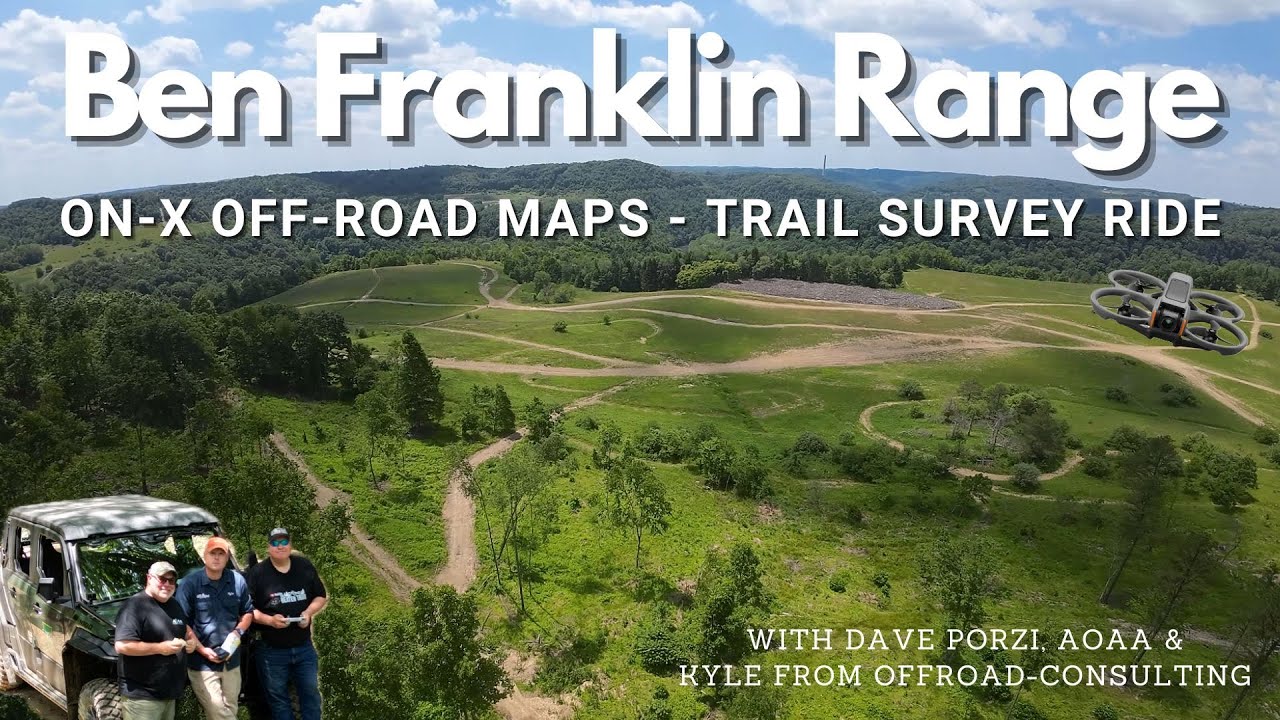 Ben Franklin Range Review, PA - Checking Trails and Ratings for ON-X Off Road