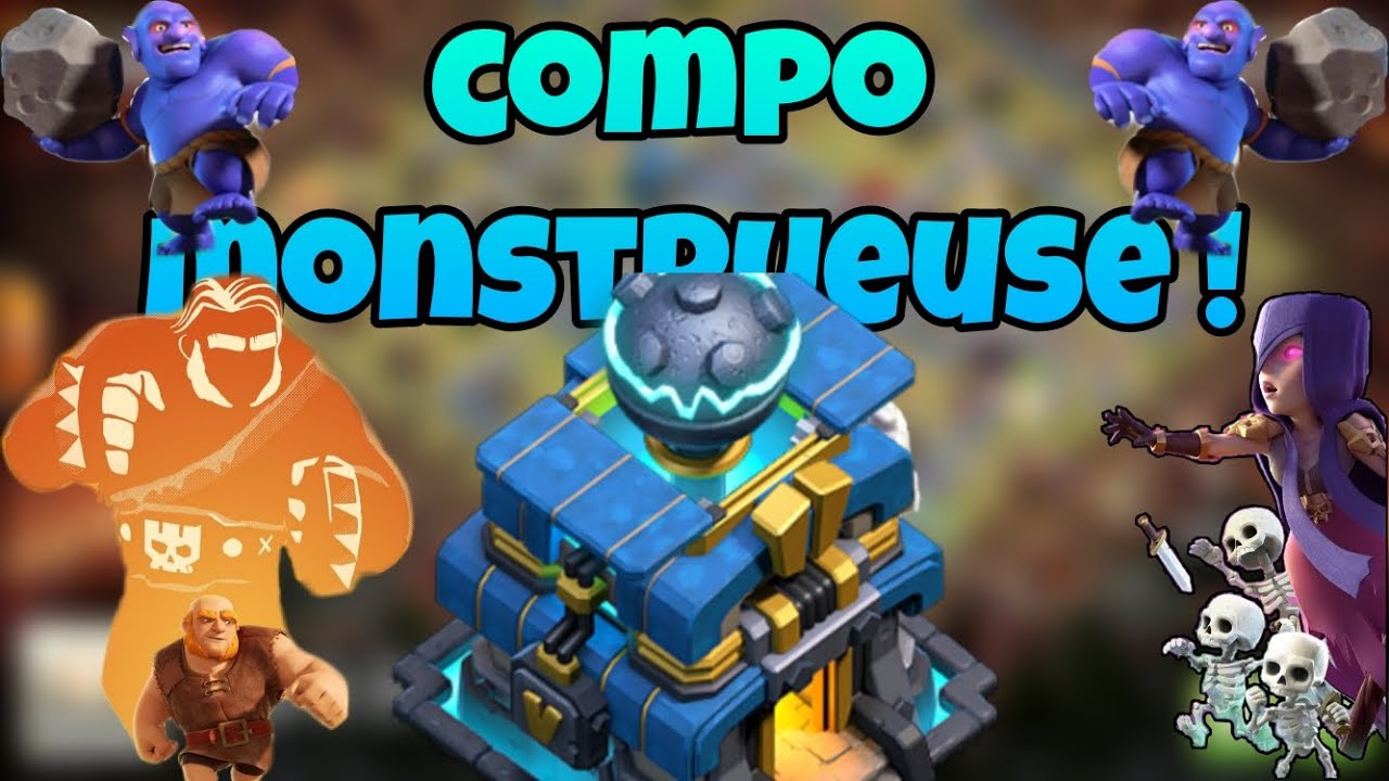 COMPO TROP PUISSANTE EN HDV 12 | 10/10/10 | Clash of Clans Fr