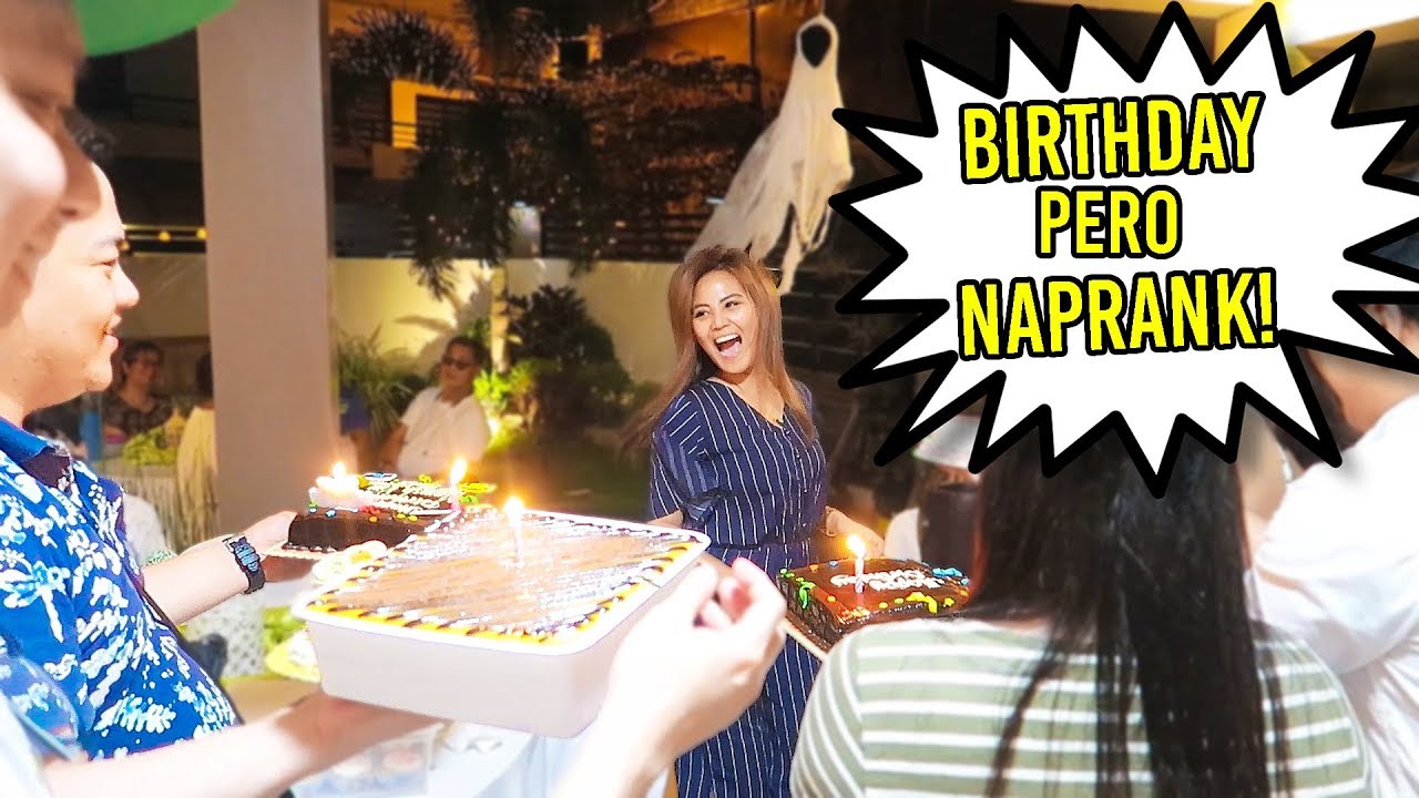 MAY LALAKE KA?  BIRTHDAY PRANK!  (VLOG #226)