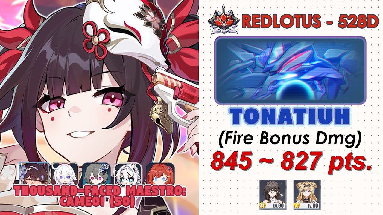 Honkai Impact 3rd:Ex-Abyss RedLotus (528D) V8.5 | Tonatiuh (Fire) | TFM(S0) w/ Friends!