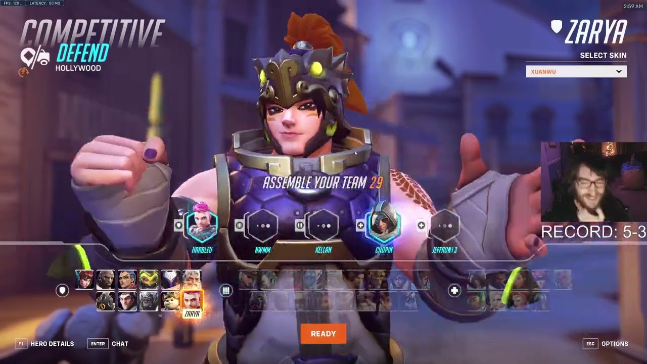 HARBLEU ZARYA AND HAMMOND - OVERWATCH 2 SEASON 5 TOP 500