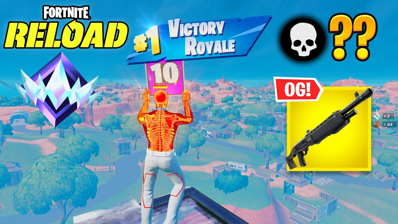 Fortnite Reload | High Kill Solo Ranked Win Full Gameplay (Keyboard & Mouse)