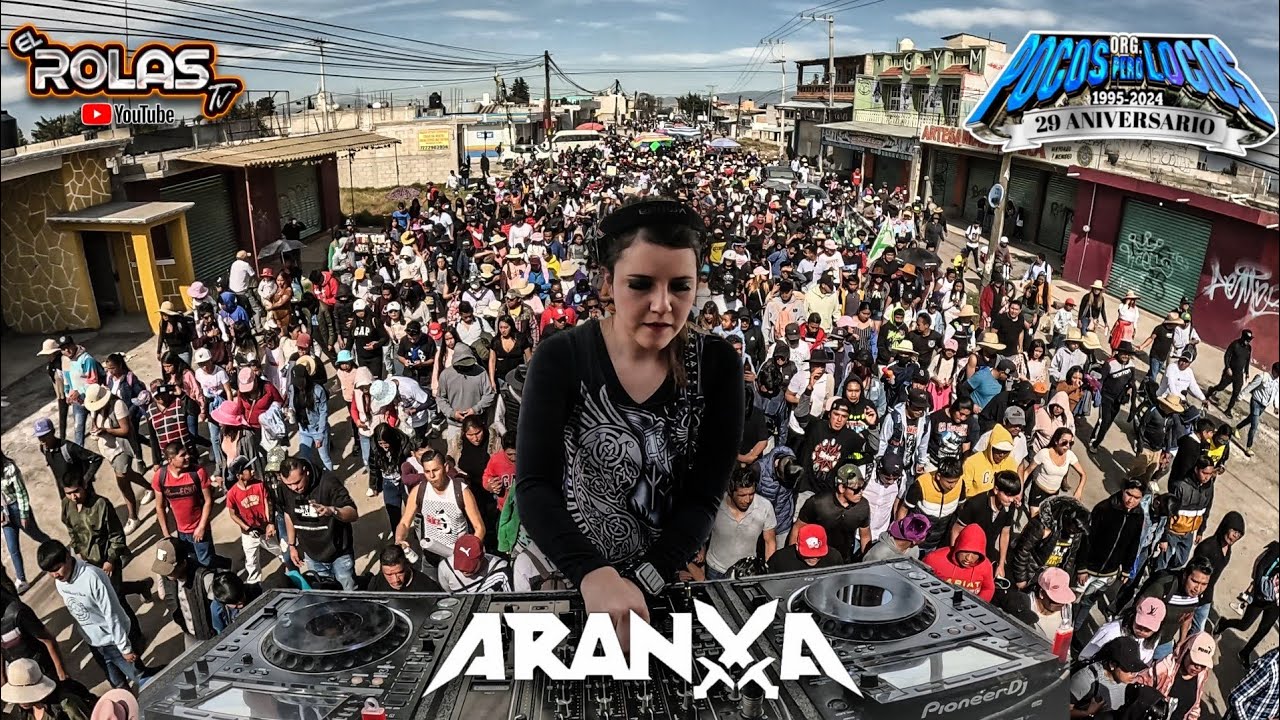 ARANXA 🎧 Carnaval De San Andrés Cuexcontitlan 2024  ( 29 Aniversario  Org. Pocos Pero Locos) 🥳