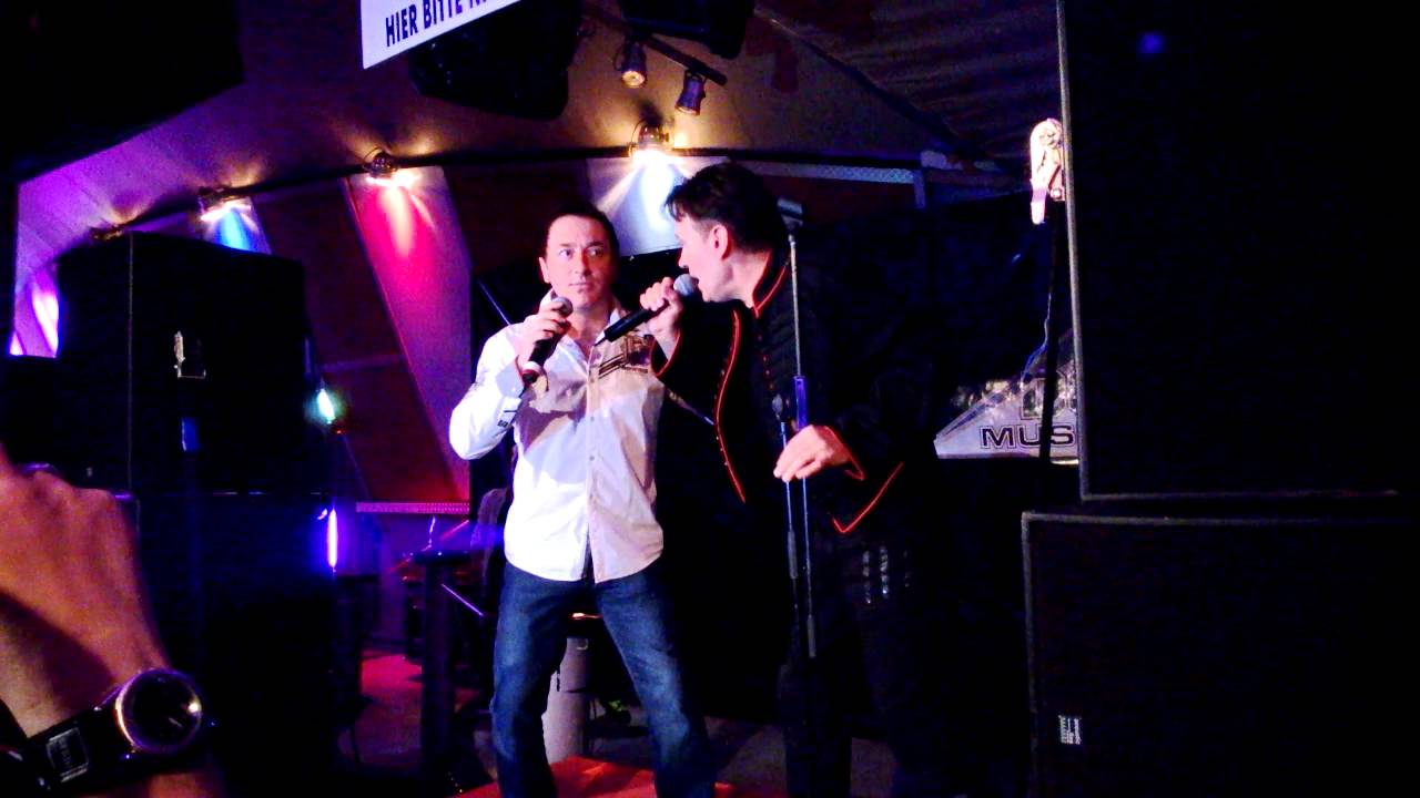 Christian Franke mit Kewin Marx