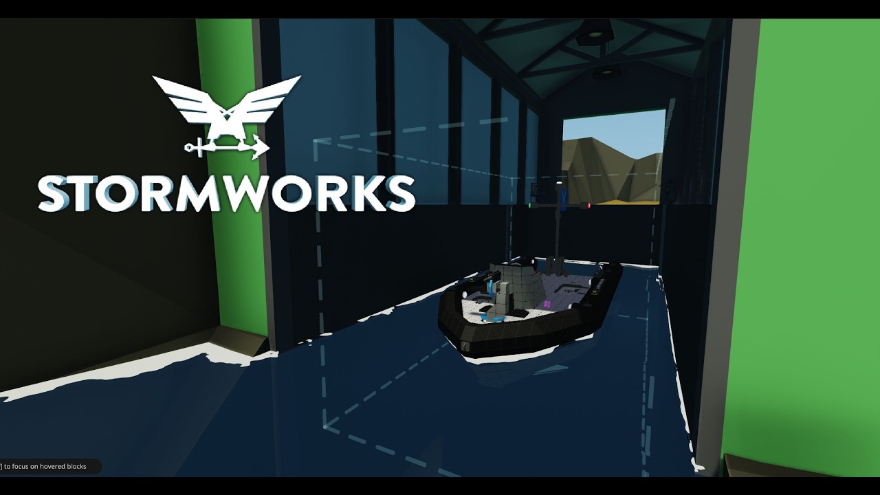 Stavební Stormworks S03 E01 - Stavba malé lodi pro vojenskou kampaň