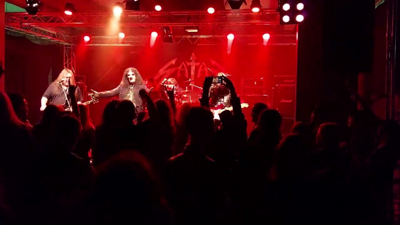 SATAN @ Stromgitarrenfest 28.10.2022 ORWO Haus Berlin