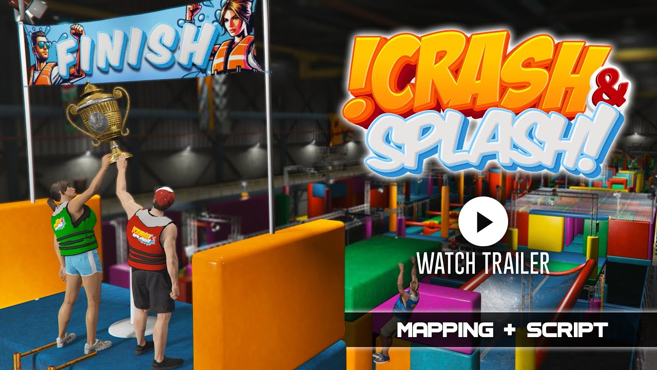 Patoche CRASH AND SPLASH - TRAILER ( MAP + SCRIPT + CLOTHES )