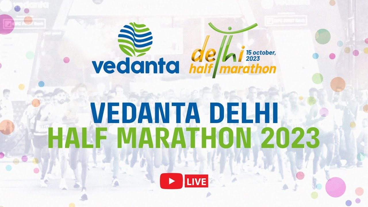 VEDANTA DELHI HALF MARATHON 2023 | RACE DAY ( LIVE )